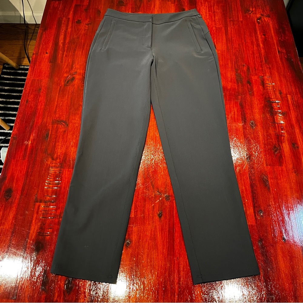 Lululemon Black Cropped Trousers, Sz 4